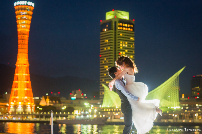 神戸前撮り（結婚写真）