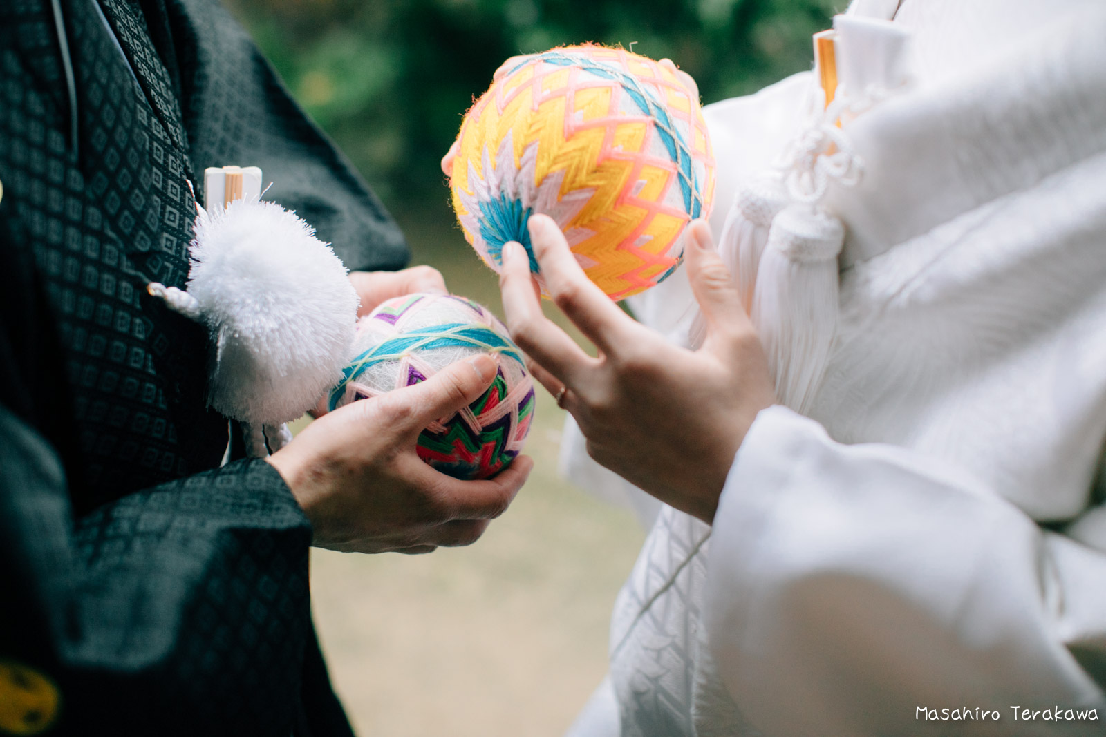 ご自宅（ご実家）で結婚式の和装前撮り（白無垢・綿帽子）6