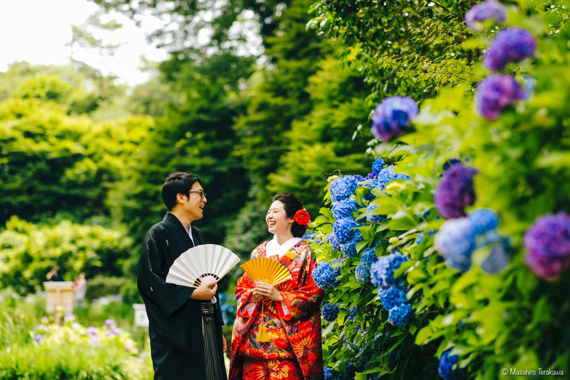 石川県金沢市で結婚式の和装前撮り写真撮影9