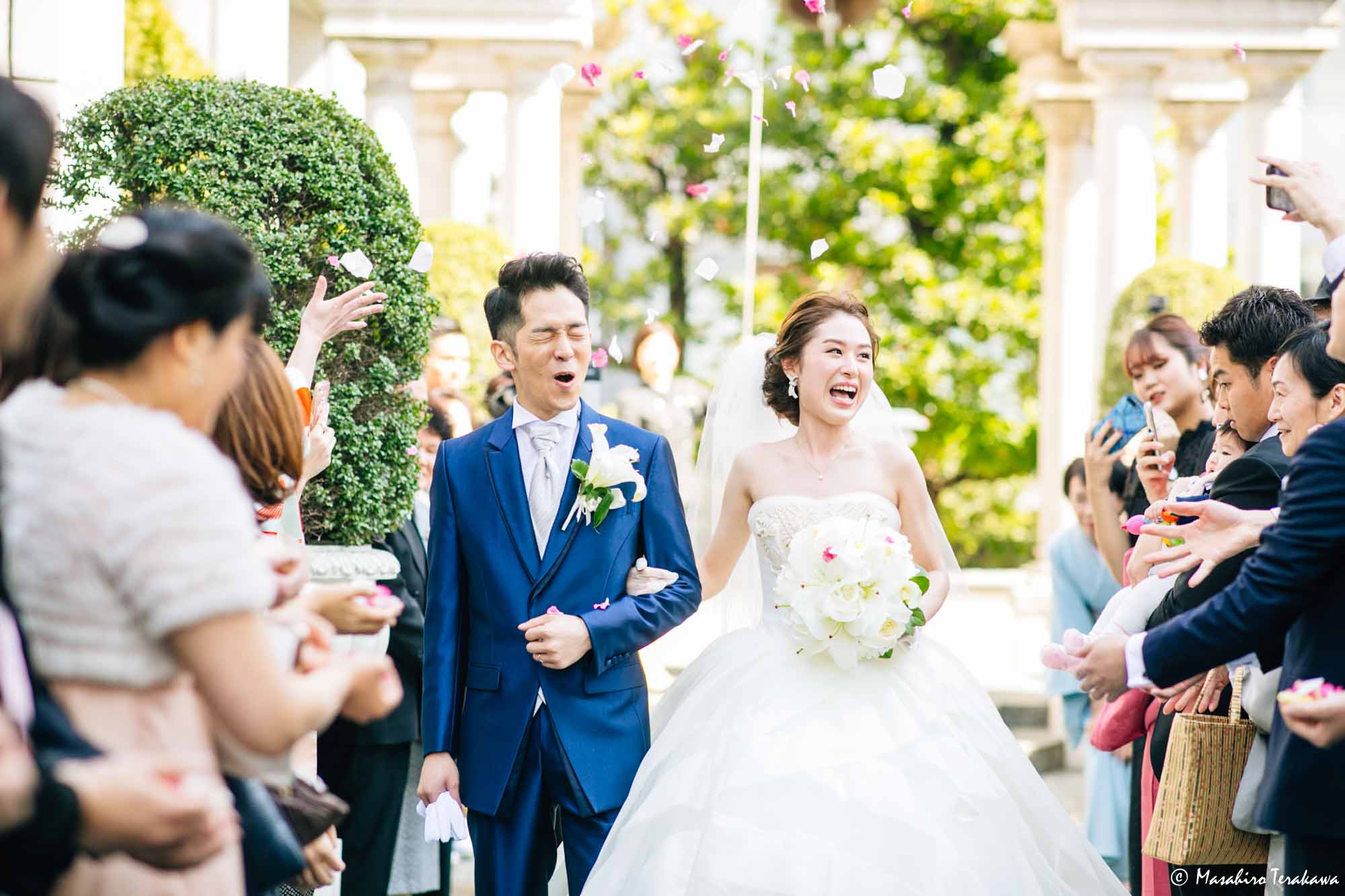 大阪のホテルで結婚式の写真撮影！